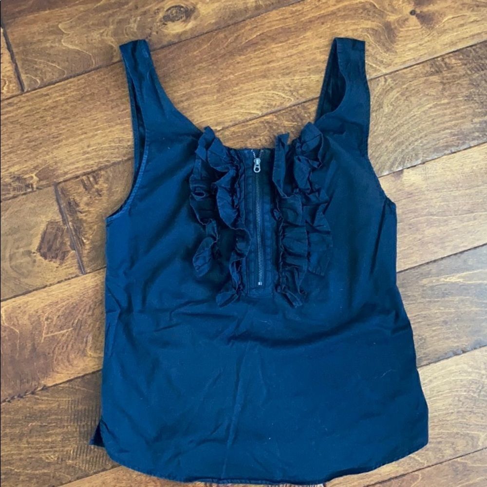 Juicy Couture Black Tank with zipper